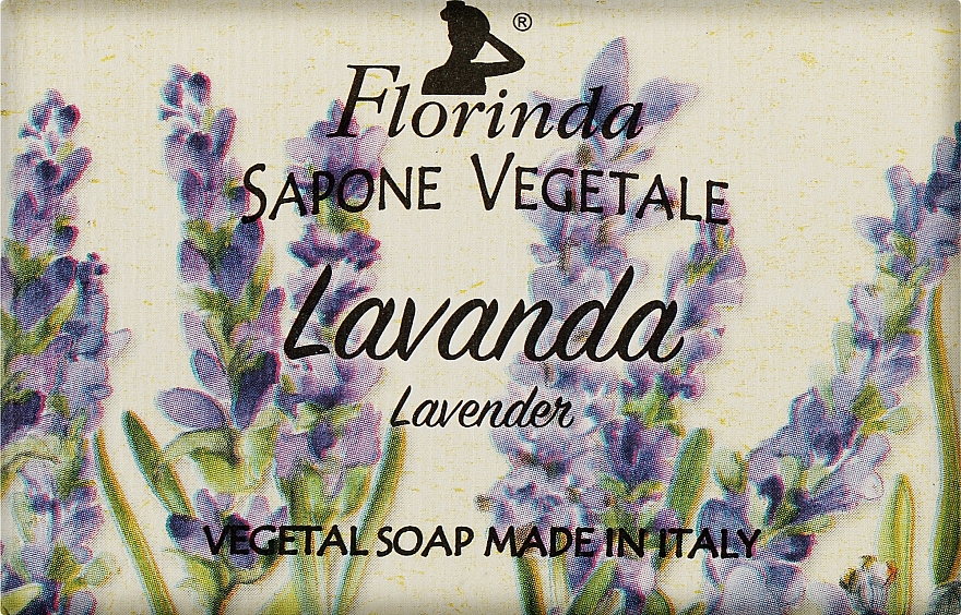 Naturalne mydło Lawenda - Florinda Sapone Vegetale Lavanda  — Zdjęcie N2