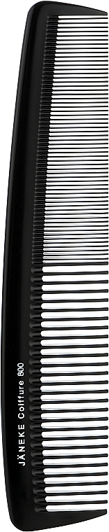 Grzebień do włosów, czarny - Janeke Classic Series Lady's Comb Large — Zdjęcie N1