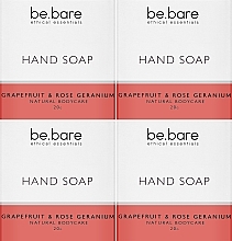 Zestaw - Be.Bare Life Mini Hand Soap Bar Set (soap/4x20g) — Zdjęcie N2