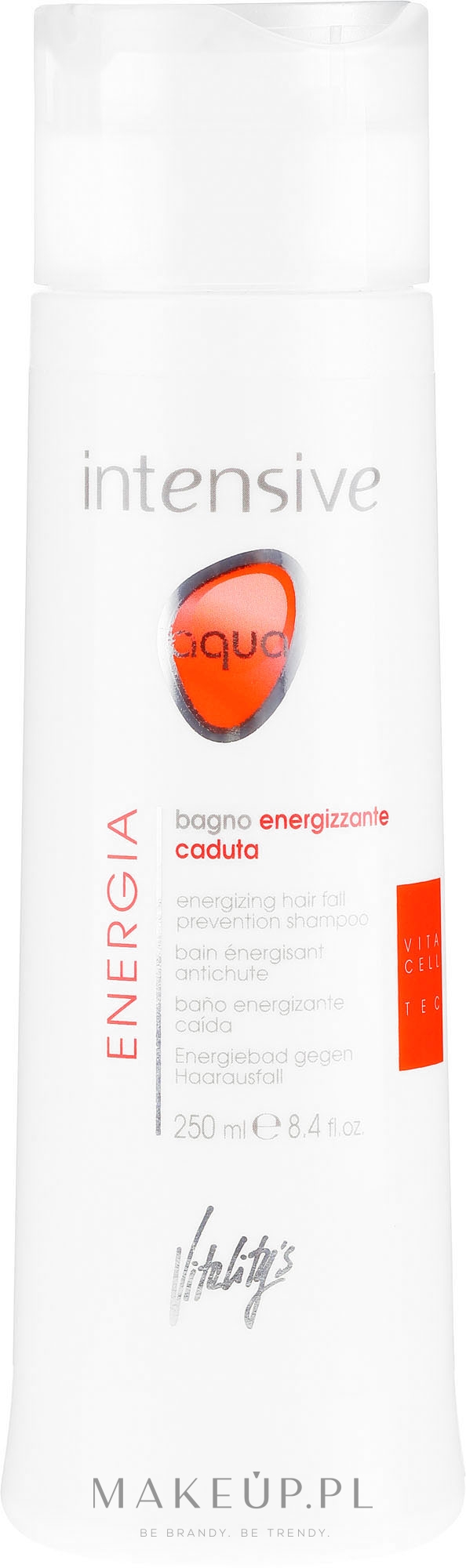 Szampon stymulujący porost włosów - Vitality's Intensive Aqua Energy Shampoo — Zdjęcie 250 ml