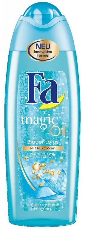 Pielęgnujący żel pod prysznic o zapachu niebieskiego lotosu - Fa Magic Oil Blue Lotus Scent — Zdjęcie N8