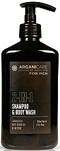 Kup Szampon-żel pod prysznic z olejkiem arganowym i kofeiną - Arganicare For Men 2-in-1 Shampoo & Body Wash