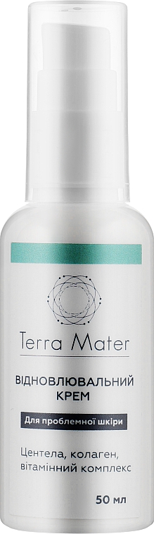 Rewitalizujący krem do twarzy - Terra Mater Repairing Face Cream