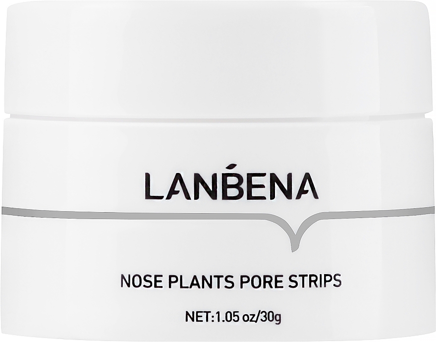Lanbena Nose Plants Pore Strips - Biała maska na nos — Zdjęcie N1