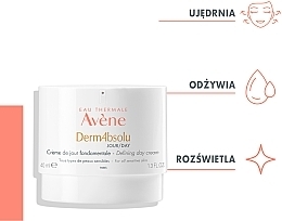 Modelujący owal twarzy krem na dzień - Avène Eau Thermale Derm Absolu Day Cream — Zdjęcie N5