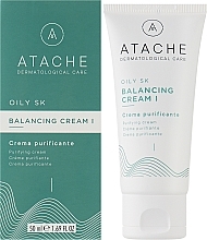 Oczyszczający krem balansujący do skóry tłustej - Atache Oily SK Balancing Cream I — Zdjęcie N2