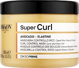 Kup Maska do włosów kręconych z awokado i elastyną - Dikson Super Curl Mask