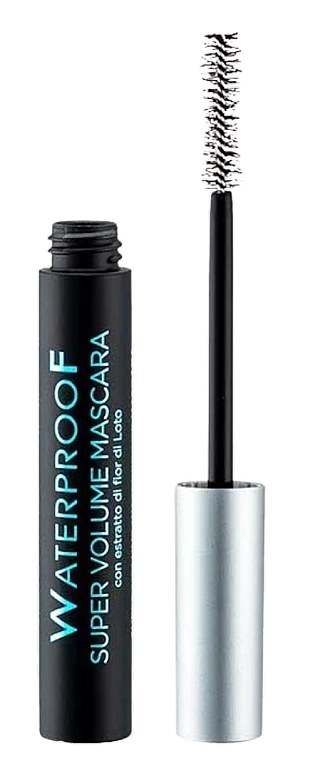 Wodoodporny tusz - Bottega Verde Super Volume Waterproof Mascara With Lotus Flower Extract — Zdjęcie N1