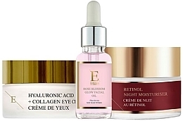 Kup Zestaw - ErthSkin London Retinol Night Care Set (f/cr/50ml + eye/cr/30ml + f/oil/30ml)