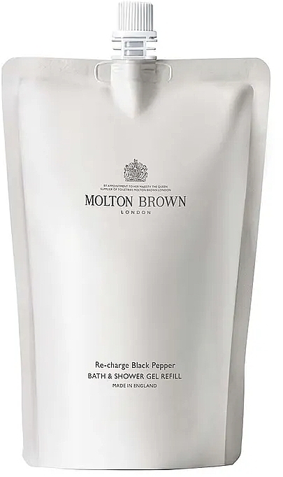 Molton Brown Re-Charge Black Pepper - Żel do kąpieli i pod prysznic (uzupełnienie) — Zdjęcie N1