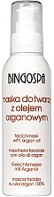 Kup PRZECENA! Maska do zabiegów spa do twarzy 100% olej arganowy - BingoSpa Mask Spa Treatments  *