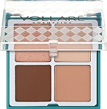 Kup Paleta cieni do powiek - Vollare Crystal Clear Eyeshadow Palette