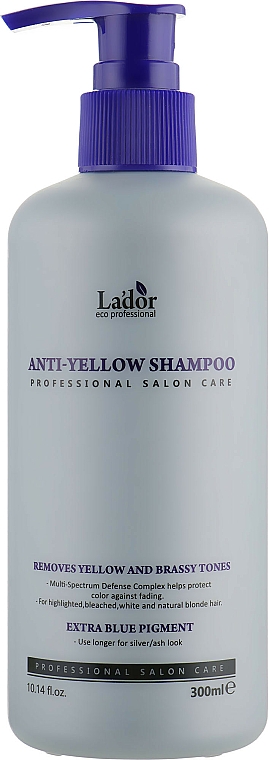 Szampon przeciw żółtym tonom - La'Dor Anti Yellow Shampoo — Zdjęcie N1