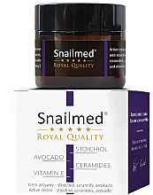Aktywny krem przeciwzmarszczkowy dla mężczyzn - Snailmed Royal Quality Active Cream — Zdjęcie N2