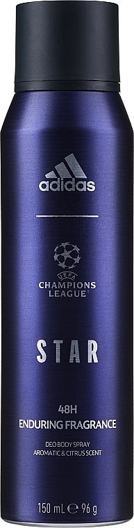 Adidas UEFA Champions League Star - Dezodorant w sprayu do ciała — Zdjęcie N2