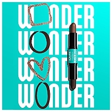 Kredka do konturowania 2 w 1 - NYX Professional Makeup Wonder Stick Dual Face Highlight & Contour — Zdjęcie N4
