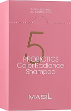 Szampon probiotyczny chroniący kolor - Masil 5 Probiotics Color Radiance Shampoo (próbka) — Zdjęcie N3
