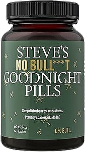 Suplement diety na sen - Steve?s No Bull***t Good Night Pills — Zdjęcie N1