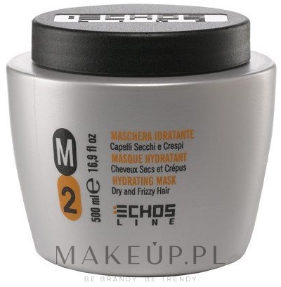 Maska do włosów suchych i kręconych - Echosline M2 Hydrating Mask — Zdjęcie 500 ml