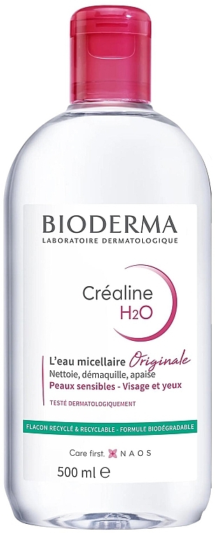 Woda micelarna - Bioderma Crealine H2O Original Micellar Water — Zdjęcie N1
