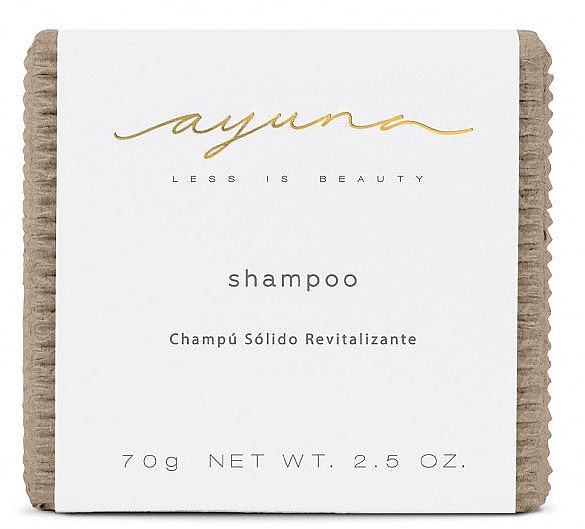 Rewitalizujący szampon w kostce - Ayuna Revitalizing Solid Shampoo — Zdjęcie N3