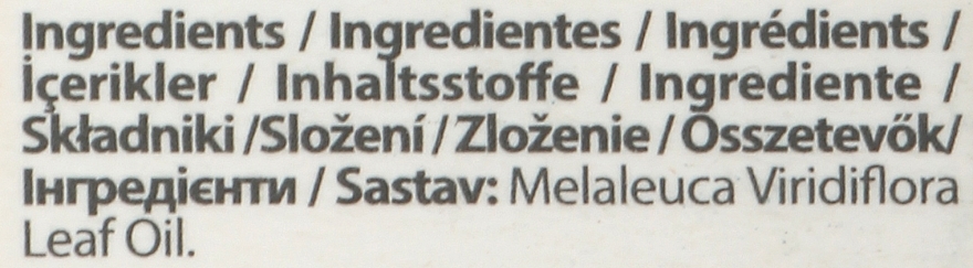 Olejek eteryczny Niaouli - Farmasi Dr. C. Tuna Essential Oil — Zdjęcie N3