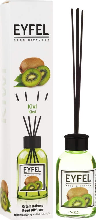 Dyfuzor zapachowy Kiwi - Eyfel Perfume Reed Diffuser Kiwi — Zdjęcie N1