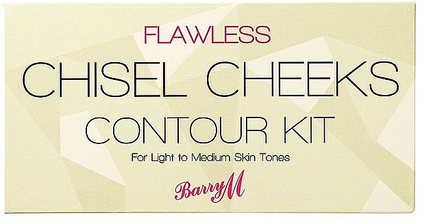Paleta do konturowania twarzy - Barry M Flawless Chisel Cheeks Contour Kit — Zdjęcie N1