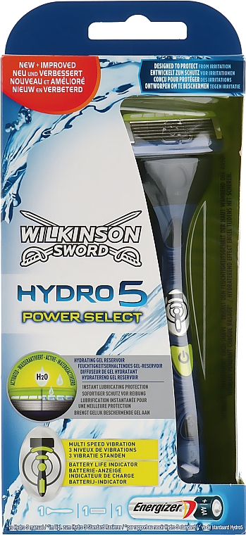 Maszynka do golenia - Wilkinson Sword Hydro 5 Power Select