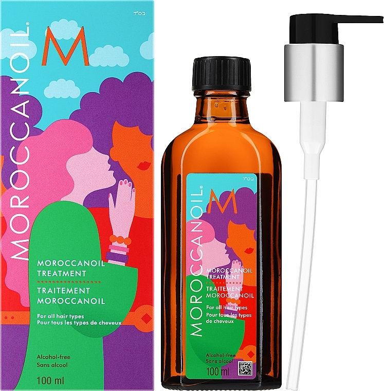 Rewitalizujący olejek do włosów - MoroccanOil Treatment For All Hair Types Limited Edition (seria limitowana) — Zdjęcie N2