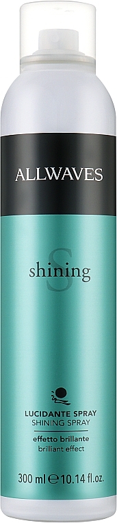 Perfumowana mgiełka do włosów - Allwaves Shining Spray Effetto Brillante — Zdjęcie N1