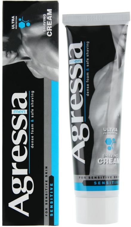 Krem do golenia - Agressia Sensitive Cream — Zdjęcie N1
