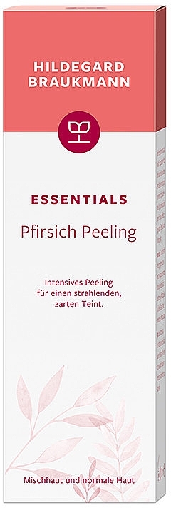 Peeling brzoskwiniowy do twarzy i ciała - Hildegard Braukmann Essentials Peach Peeling — Zdjęcie N2