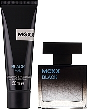 Mexx Black Man - Zestaw (edt/30ml + sh/gel/50ml) — Zdjęcie N2