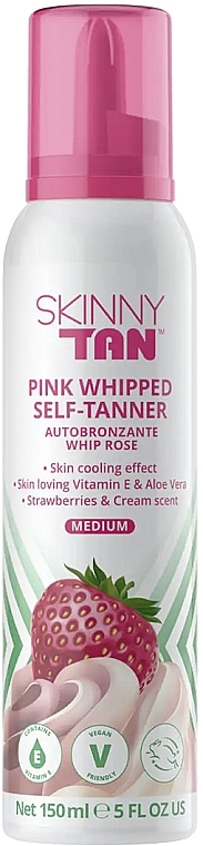 Mus samoopalający Pink - Skinny Tan Whip Mousse — Zdjęcie N1