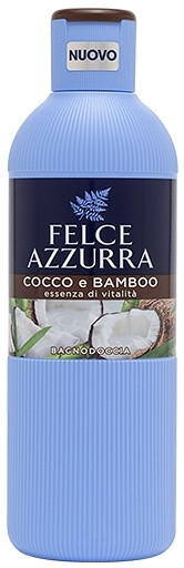 Żel pod prysznic Kokos i bambus - Felce Azzurra Coconut and Bamboo Body Wash