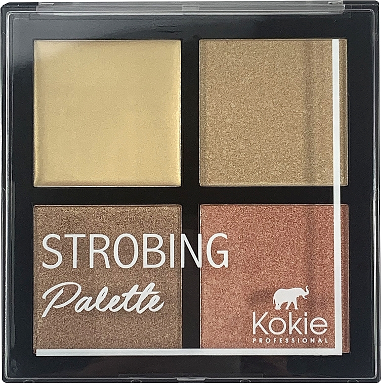 Paleta stroboskopowa - Kokie Professional Strobing Palette Get the Glow — Zdjęcie N1