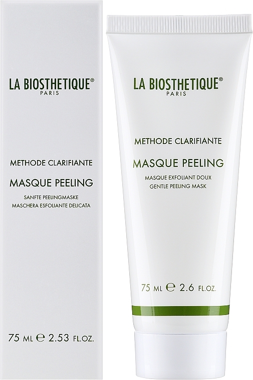 Peelingująca maska do twarzy - La Biosthetique Methode Clarifiante Masque Peeling — Zdjęcie N2