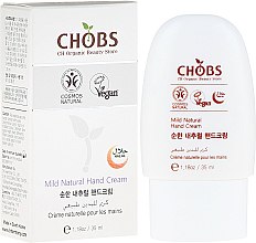 Kup Delikatny naturalny krem do rąk - CHOBS Organic Mild Natural Hand Cream