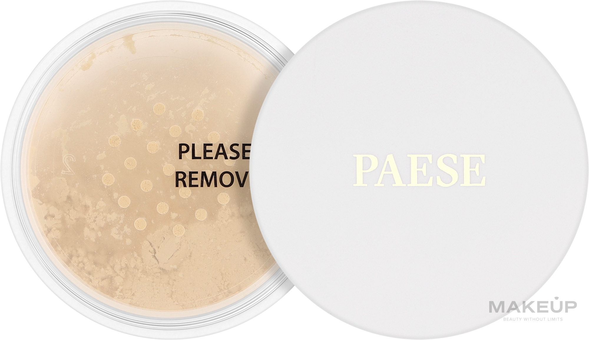 Kruchy puder matujący - Paese My Skin Ikon Mattifying Powder — Zdjęcie 8 g