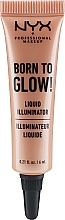Płynny rozświetlacz - NYX Professional Makeup Born To Glow Liquid Illuminator  — Zdjęcie N1