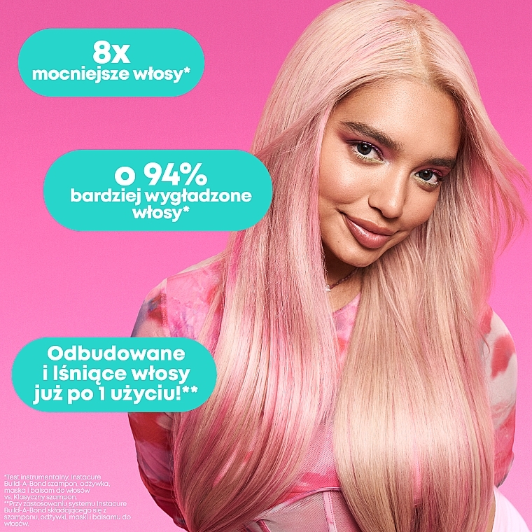 Szampon ze środkiem wiążącym do włosów bardzo zniszczonych - Matrix Insatacure Build A Bond Shampoo — Zdjęcie N3