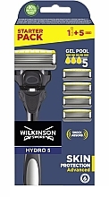 Kup Maszynka do golenia z 5 wymiennymi wkładami - Wilkinson Sword Hydro 5 Skin Protection Advanced