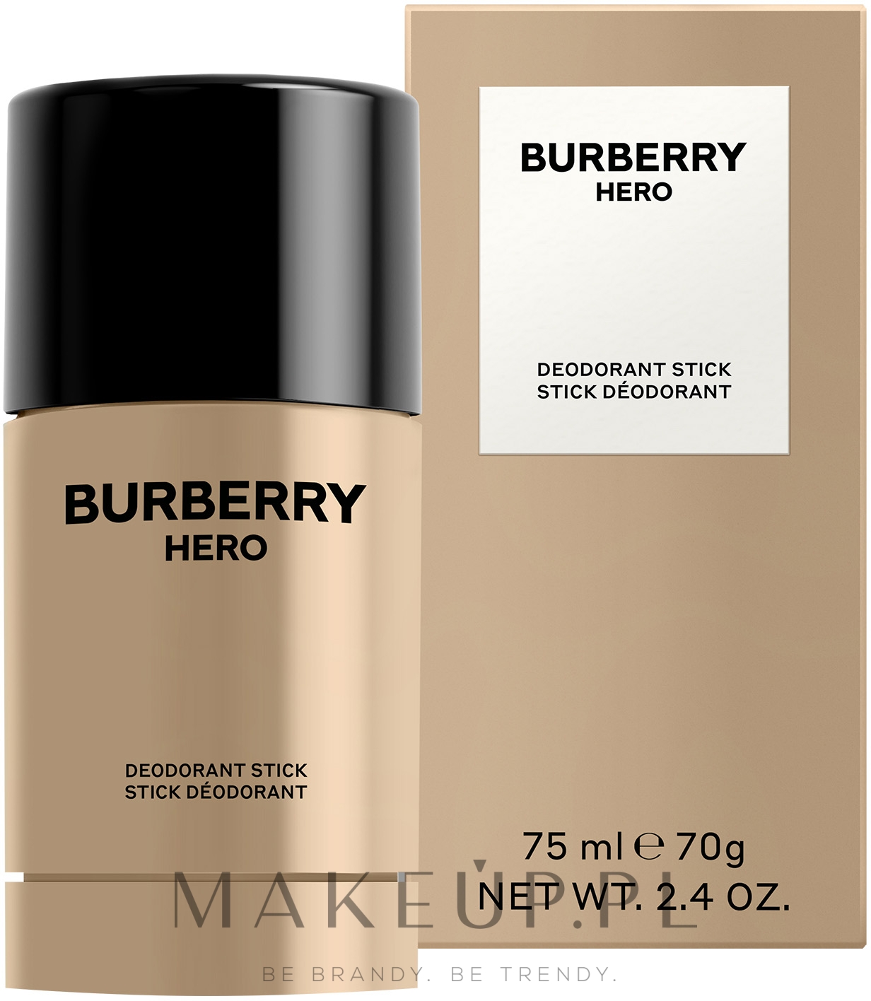 Burberry Hero - Dezodorant w sztyfcie	 — Zdjęcie 75 ml