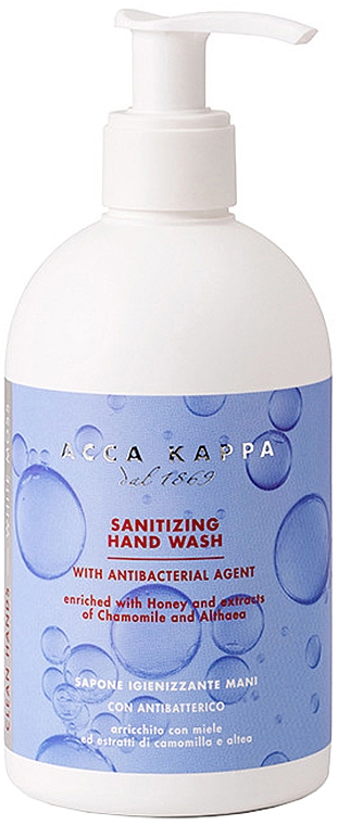 Odkażający płyn do mycia rąk - Acca Kappa White Moss Sanitising Hand Wash — Zdjęcie N1