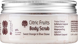 Kup Peeling do ciała Słodka pomarańcza i nasiona oliwki - Ecologic Cosmetics Citric Fruits Body Scrub