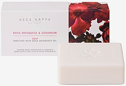 Mydło Róża i geranium - Acca Kappa Rosa Mosqueta & Geranium Soap — Zdjęcie N1