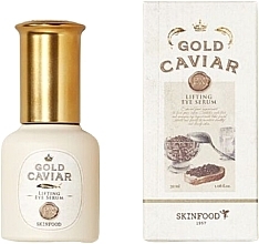 Kup Liftingujące serum do skóry wokół oczu - Skinfood Gold Caviar Ex Lifting Eye Serum