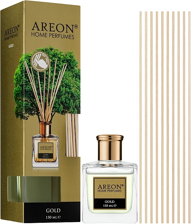 Dyfuzor zapachowy Gold, HPL01 - Areon Home Perfumes Gold — Zdjęcie N2