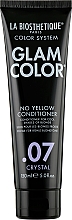 Odżywka do włosów jasnych utrzymująca kolor - La Biosthetique Glam Color No Yellow Conditioner 07 Crystal — Zdjęcie N1